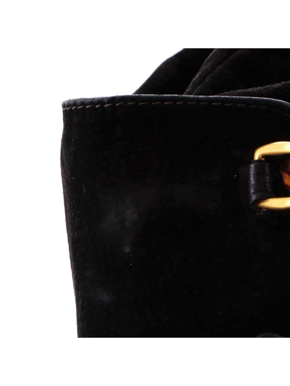 Gucci Vintage Bamboo Backpack Suede #299186G55B - Picture 6 of 8